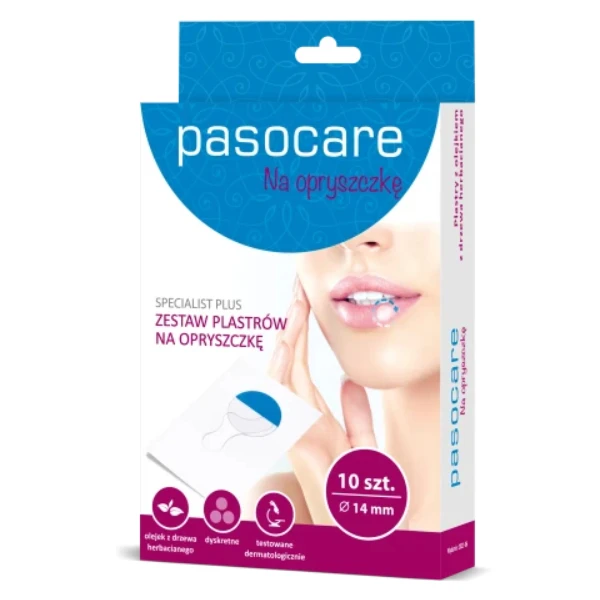Pasocare Specialist Plus Plaster na opryszczkę, 10 szt.