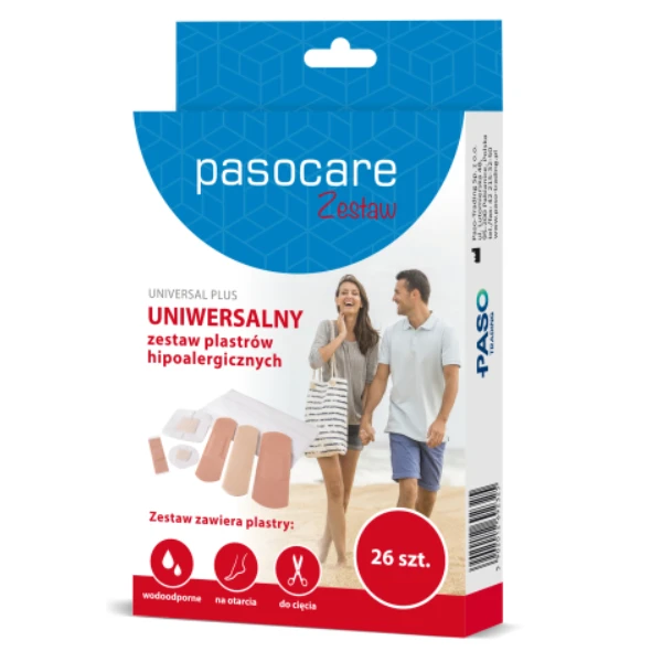 Pasocare Universal Plus Plastry-zestaw, 26 szt.