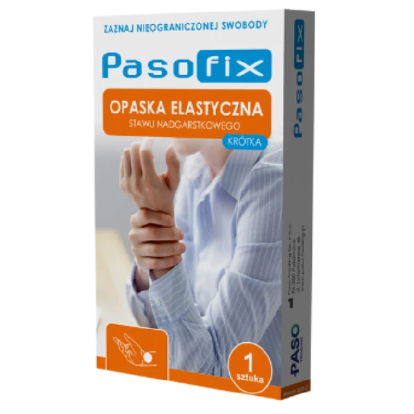 Pasofix Opaska stawu nadgarstkowego elastyczna krótka S. 1 szt.