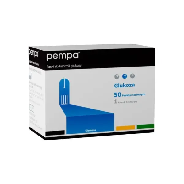 PEMPA Paski do kontroli glukozy BK6-G, 50 sztuk
