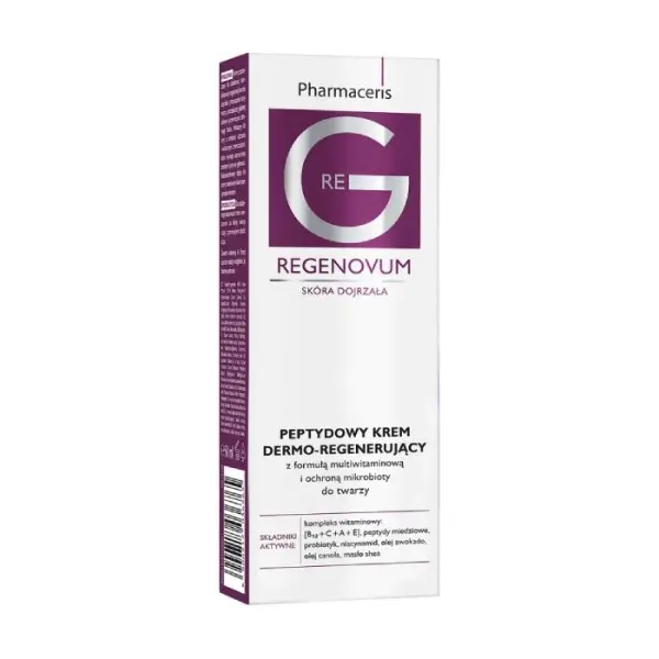 PHARMACERIS Regenovum krem do twarzy dermo-regenerujący peptydowy 50ml