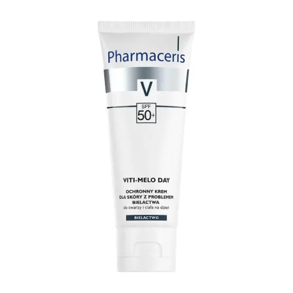 PHARMACERIS V VITI-MELO DAY Krem ochronny dla skóry z problemami bielactwa SPF50+, 75 ml