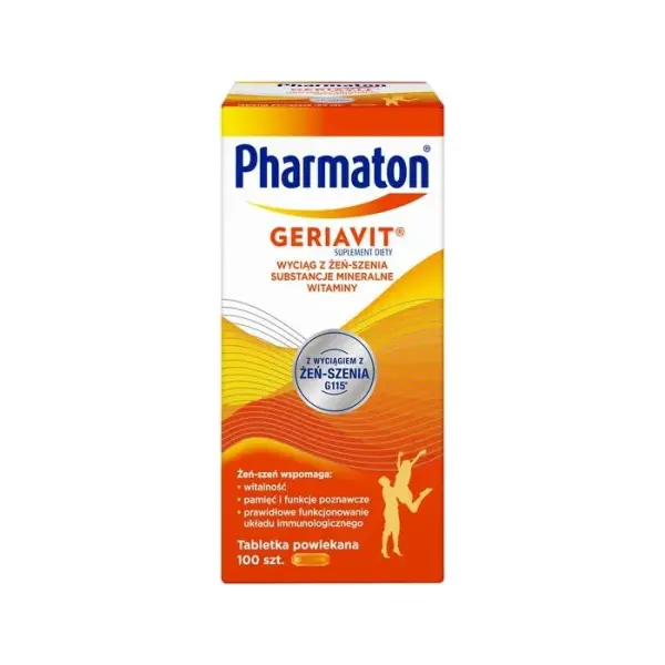 PHARMATON Geriavit, 100 tabletek