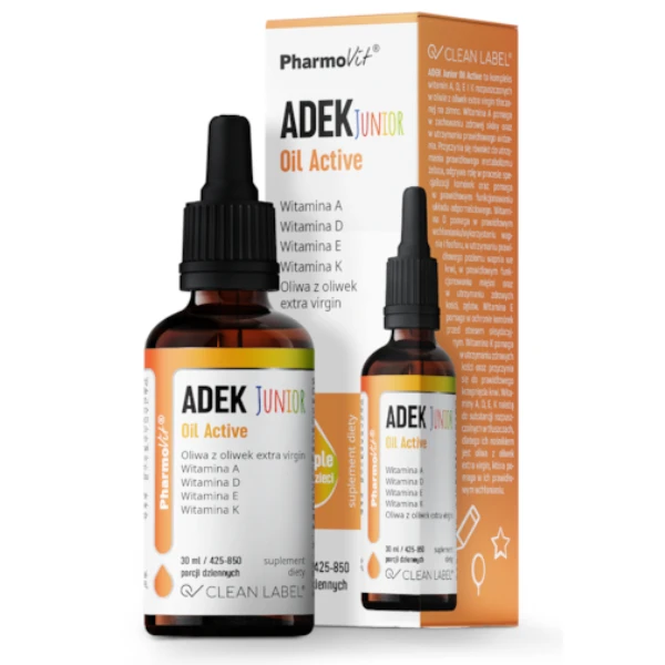 PHARMOVIT ADEK Junior Oil Active, 30 ml