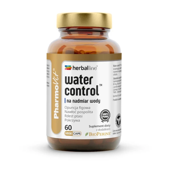 PHARMOVIT Water Control™ na nadmiar wody, 60 vege kaps.