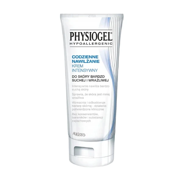 Physiogel Hypoallergenic Codzienne Nawilżanie Krem intensywny, 100ml