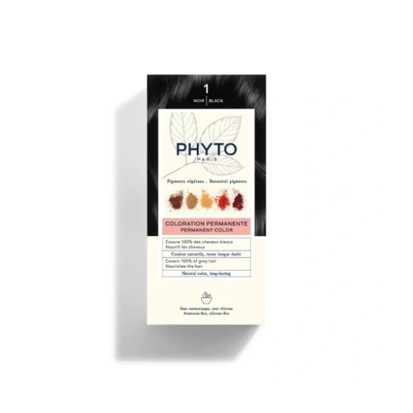 Phyto Color Farba do włosów czarny 1, 50ml