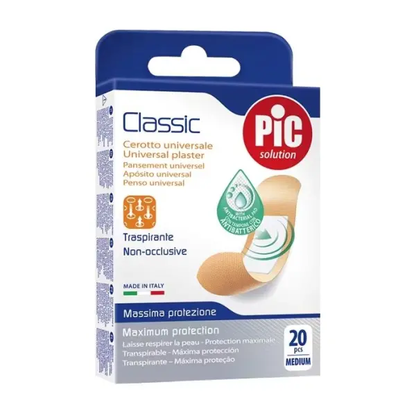 PIC Classic plaster antybakteryjny średni, 20 sztuk
