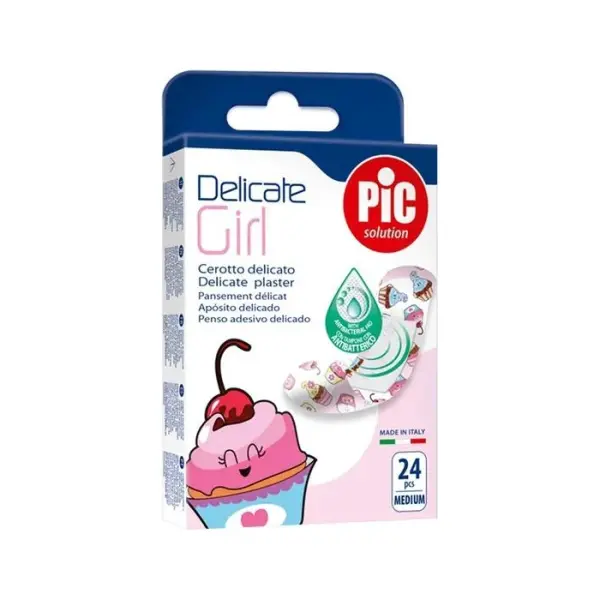 PIC Delicate Girl plaster antybakteryjny, 24 sztuki