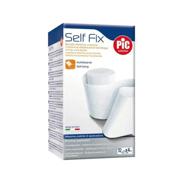 PIC Self Fix Bandaż samoprzylepny 4 m x12 cm 1 sztuka