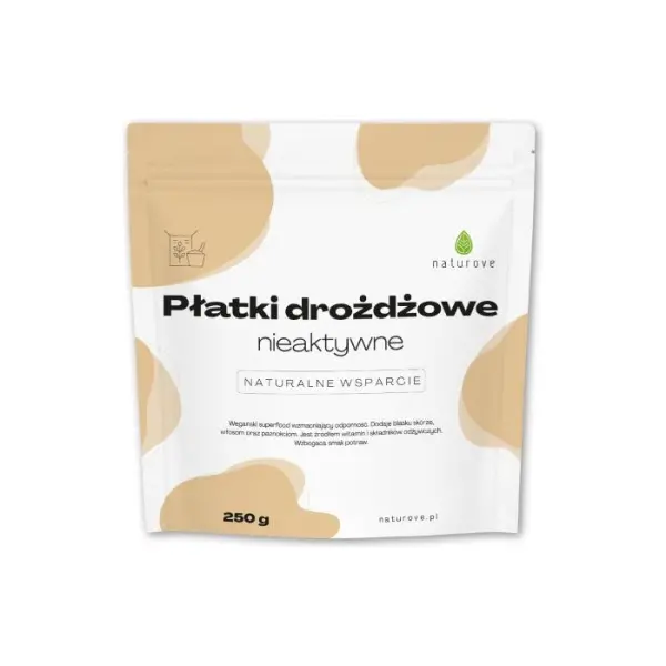 Płatki drożdżowe nieaktywne naturove, 250 g