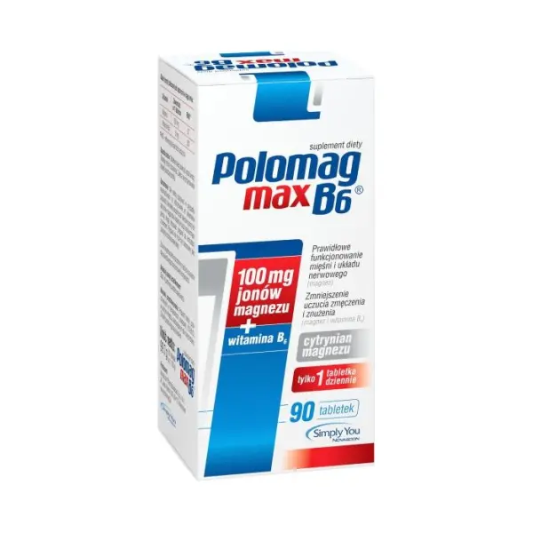 POLOMAG B6 MAX, 90 tabletek