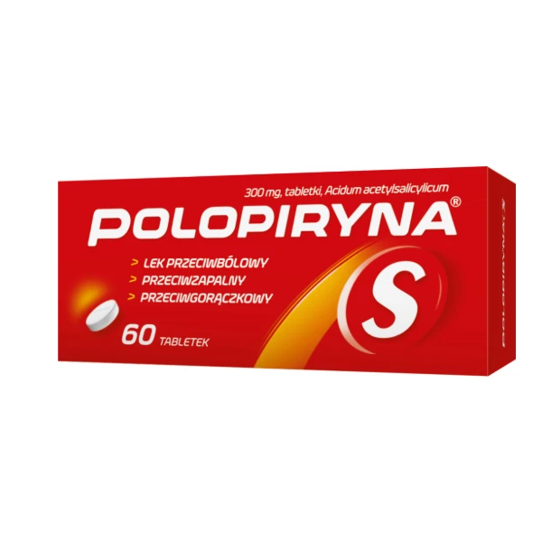 Polopiryna S 300 mg, 60 tabl.