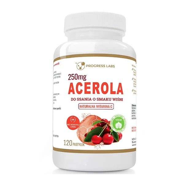 PROGRESS LABS Acerola 250 mg, 120 past.
