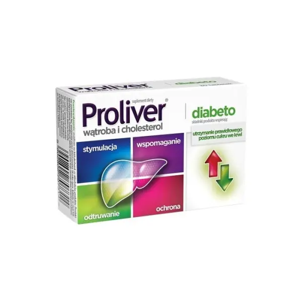 Proliver Diabeto 30 tabletek