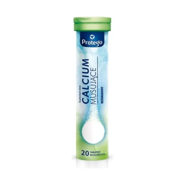 Protego Calcium musujące 20 tabletek musujących