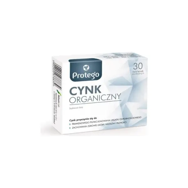 PROTEGO Cynk Organiczny, 30 tabletek