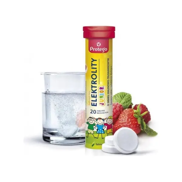 Protego Elektrolity Junior 20 tabletek musujących
