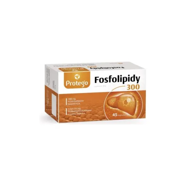 PROTEGO Fosfolipidy 300, 45 kapsułek