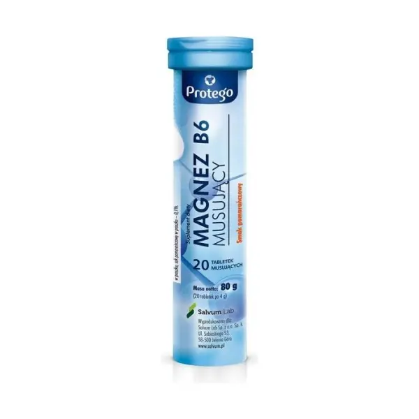 Protego Magnez B6 musujący 20 tabletek musujących