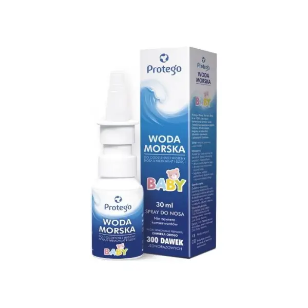 PROTEGO Woda morska Baby spray do nosa, 30 ml