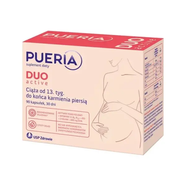 PUERIA Duo Active, 90 kapsułek