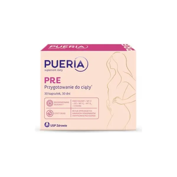 PUERIA PRE, 30 kapsułek