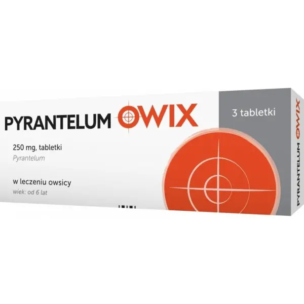 Pyrantelum OWIX 0,25g 3 tabletki