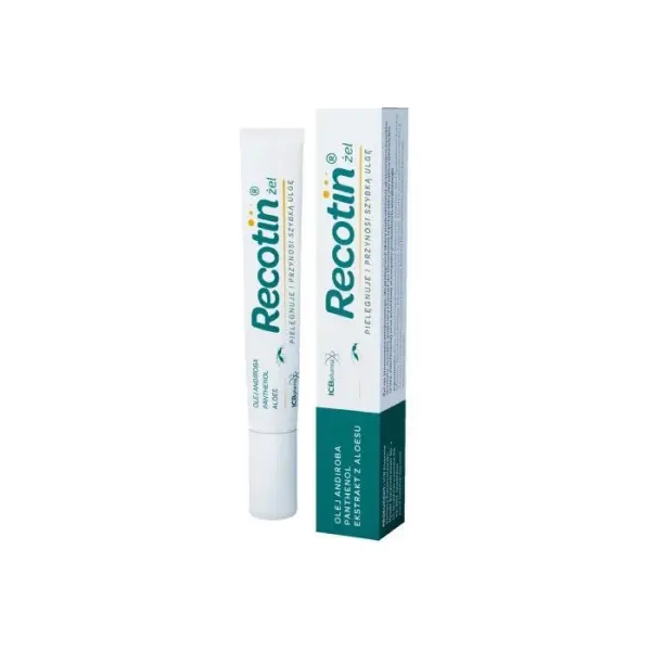 Recotin Żel po ukąszeniach owadów obrzęki, 20ml