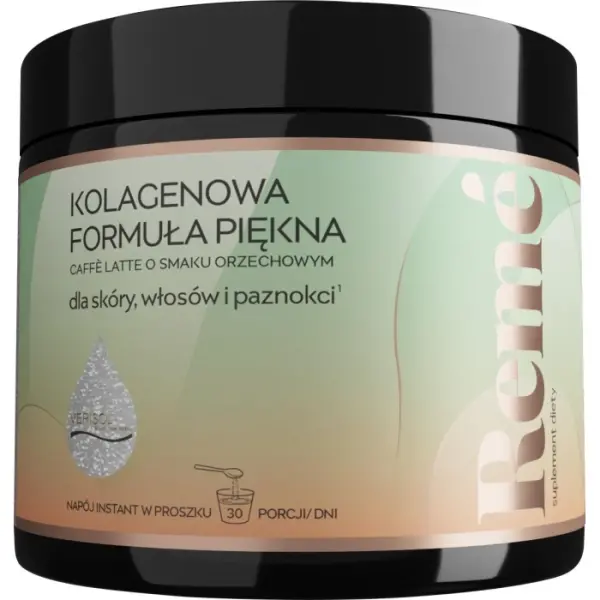 Reme Kolagenowa Formuła Piękna caffe latte o smaku orzechowym