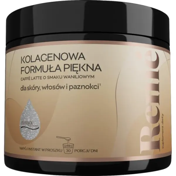 Reme Kolagenowa Formuła Piękna caffe latte o smaku waniliowym