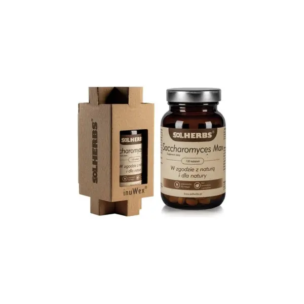 Saccharomyces Max SOLHERBS 120 tabletek