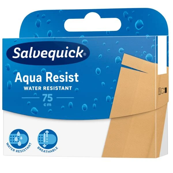 Salvequick Aqua Resist Plaster 75 x 6 cm, 1 szt.