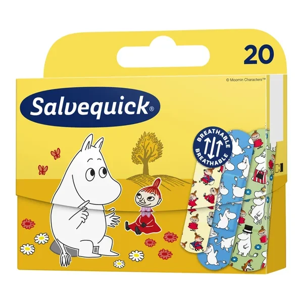 Salvequick Muminki Plastry, 20 szt.