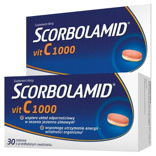 Scorbolamid Vit C 1000, 30 tabl.