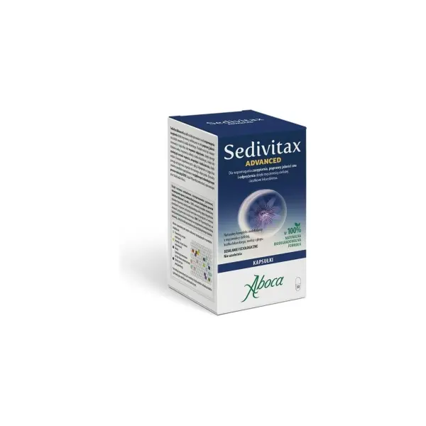 Sedivitax advanced 30 kapsułek