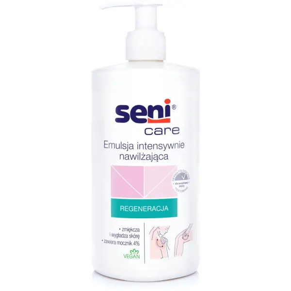 SENI CARE Emulsja intensywnie nawilżająca mocznik 4% 500ml