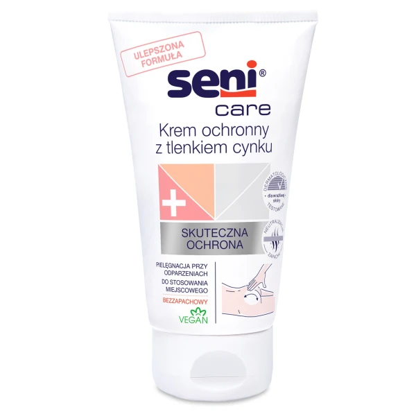 Seni Care Krem ochronny z tlenkiem cynku ulepszona formuła, 100ml
