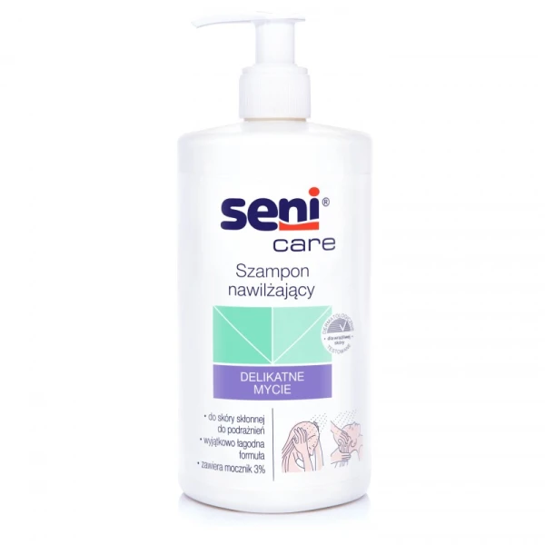 Seni Care Szampon do mycia włosów nawilżający, 500 ml