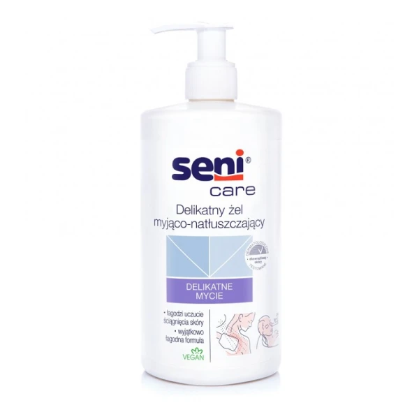Seni Care Żel myjąco-natłuszczajacy delikatny, 500 ml