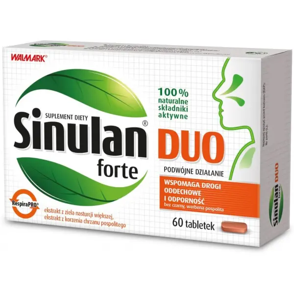 Sinulan Duo Forte 60 tabletek