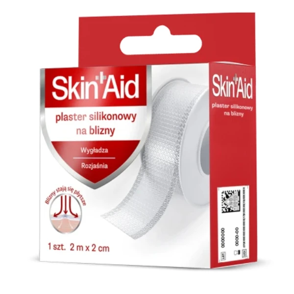 Skin Aid Plaster na blizny silikonowy, 2 m x 2 cm