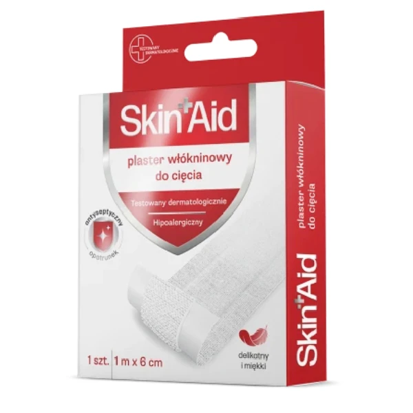 Skin Aid Plaster włókninowy do cięcia, 1 m x 6 cm