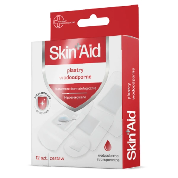 Skin Aid Plastry wodoodporne, 12 szt.