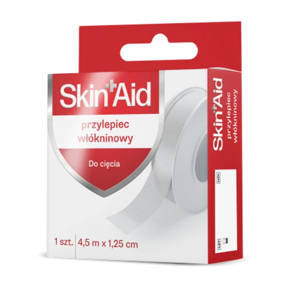 Skin Aid Przylepiec włókninowy, 4,5 m x 1,25 cm