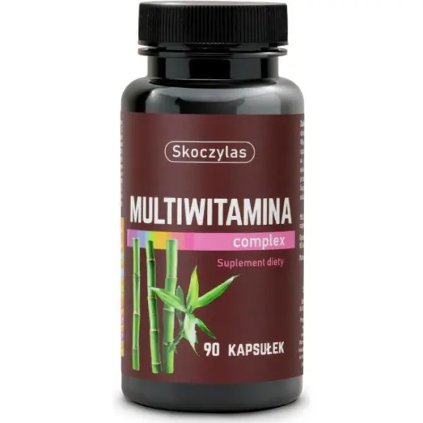 Skoczylas Multiwitamina + krzem, bor, jod 90 kapsułek