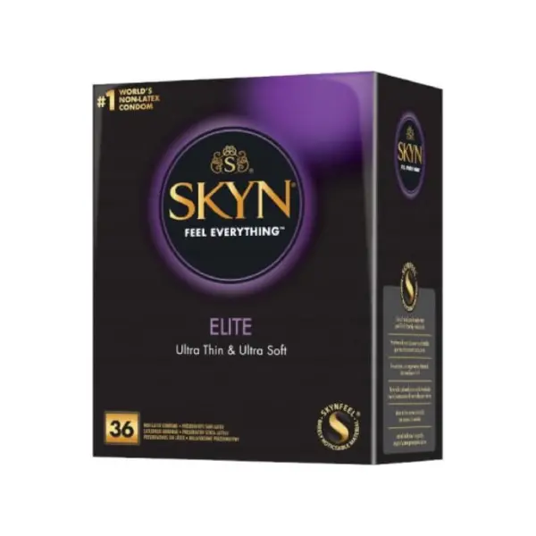 SKYN Elite prezerwatywy nielateksowe, 36 sztuk