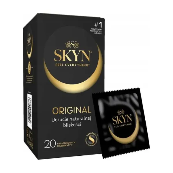 SKYN Original prezerwatywy nielateksowe, 20 sztuk