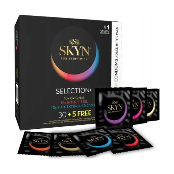 SKYN Selection+ prezerwatywy, 35 sztuk
