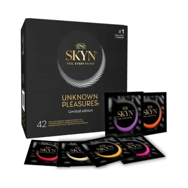 SKYN Unknown Pleasures prezerwatywy, 42 sztuki